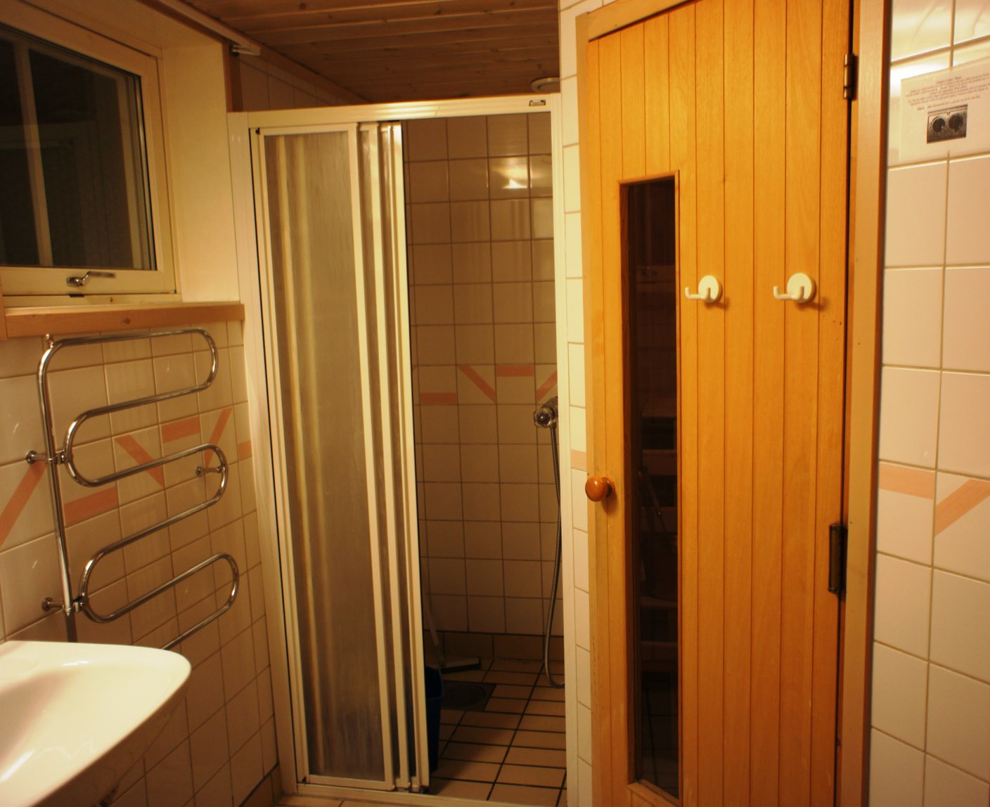 Bastu och dusch